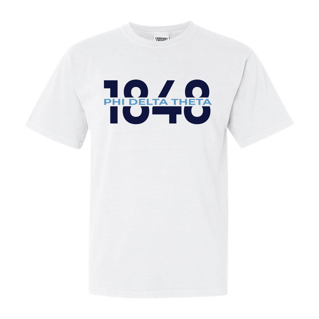 Phi Delt 1848 T-Shirt by Comfort Colors