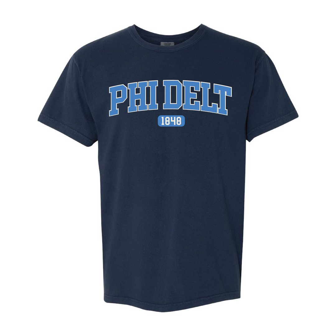 Phi Delt Collegite T-Shirt by Comfort Colors