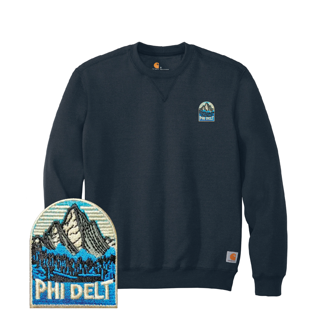 OUTDOORS COLLECTION: Phi Delt Carhartt Crewneck