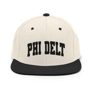 Phi Delt Arch Letters Classic Snapback Hat