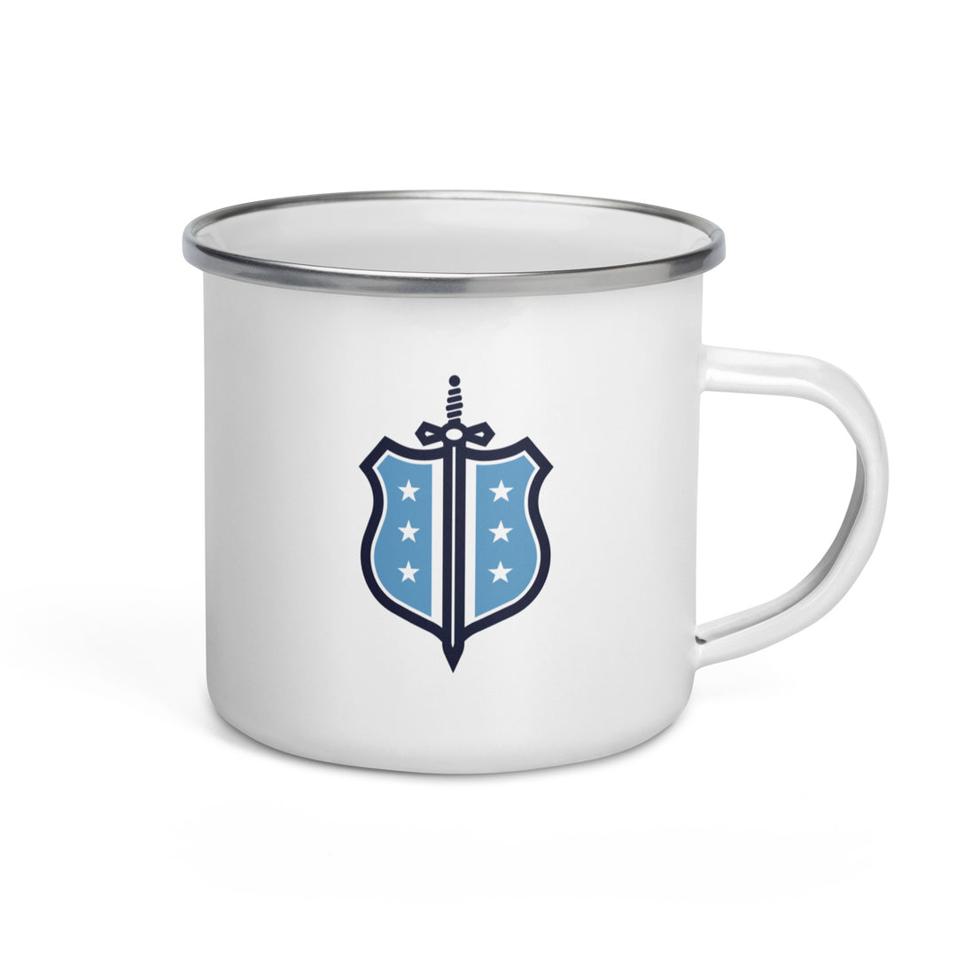 Phi Delt Badge Enamel Mug