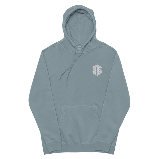 Phi Delt Pigment Dyed Embroidered Hoodie
