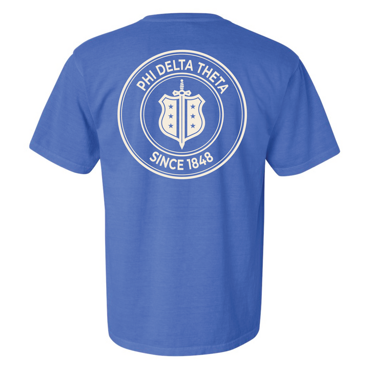 Phi Delt Shield T-Shirt by Comfort Colors