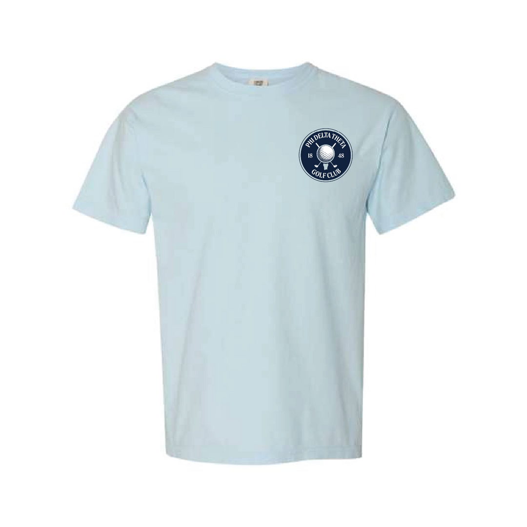 Phi Delt Golf T-Shirt by Comfort Colors