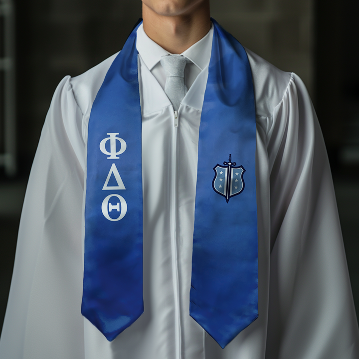 Phi Delt 72" Embroidered Graduation Stole