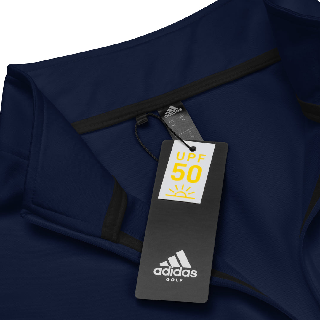 Phi Delt Adidas Classic Letters Quarter Zip in Navy