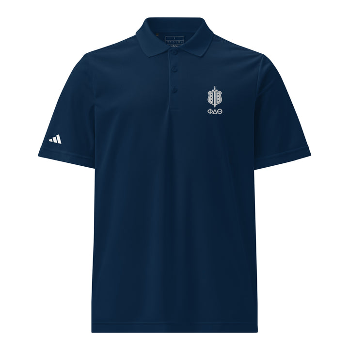 Phi Delt Shield Polo by Adidas