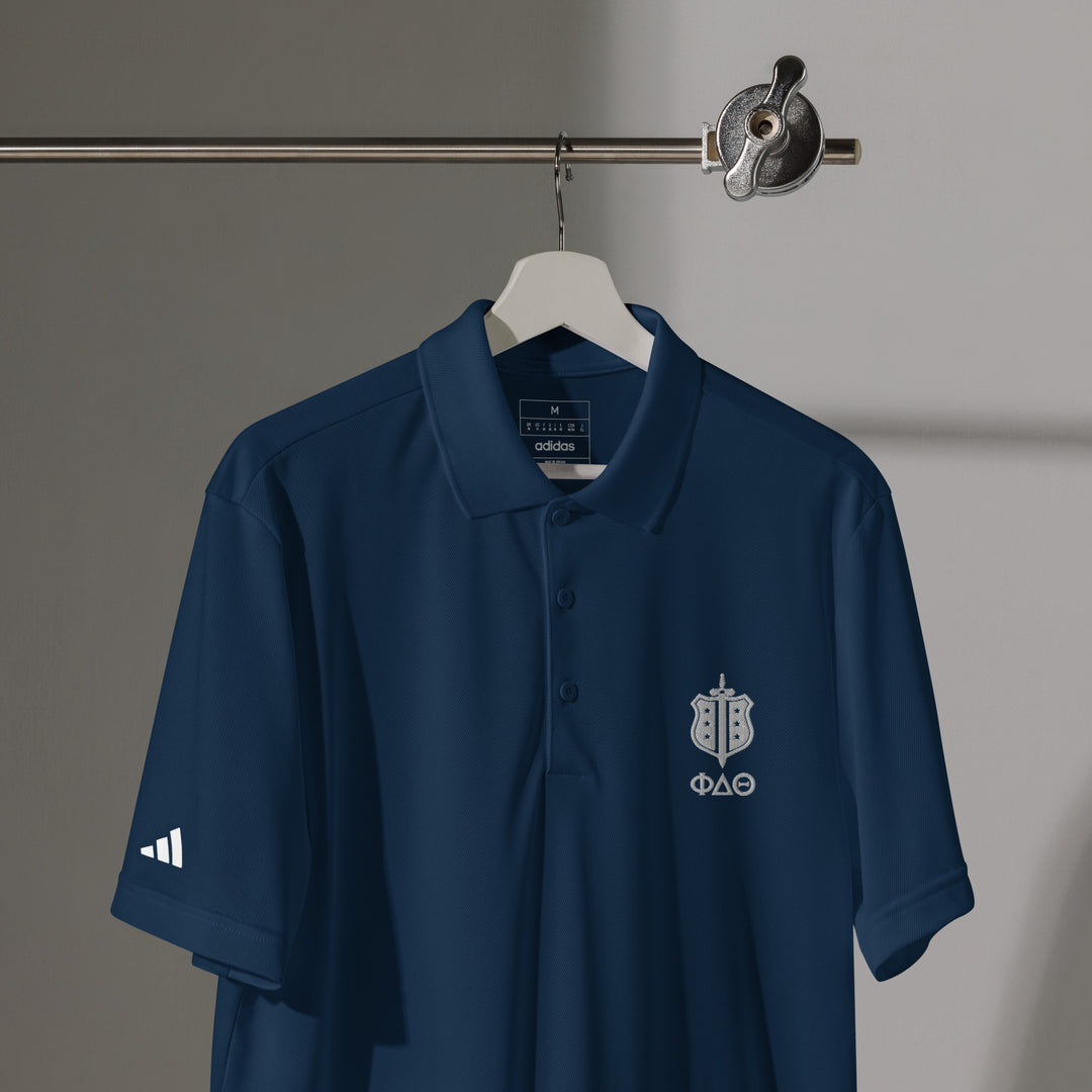 Phi Delt Shield Polo by Adidas