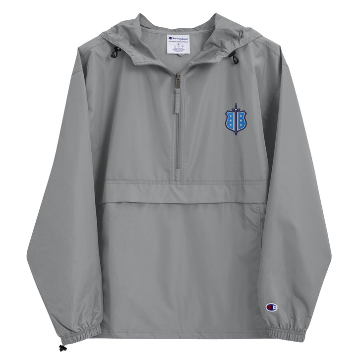 Phi Delt Champion Badge Embroidered Packable Jacket