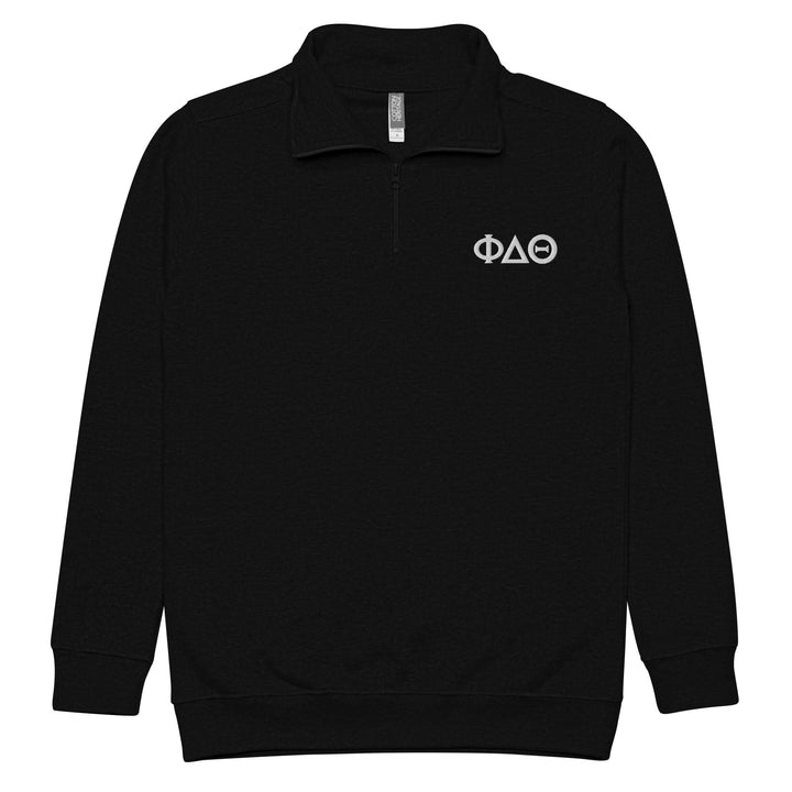 Phi Delt Letters Fleece Quarter-Zip