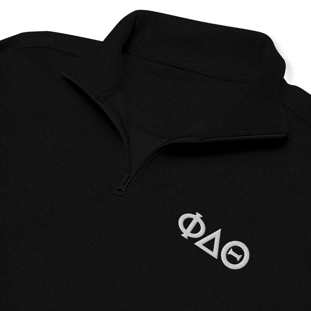 Phi Delt Letters Fleece Quarter-Zip