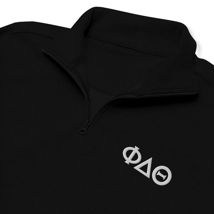 Phi Delt Letters Fleece Quarter-Zip