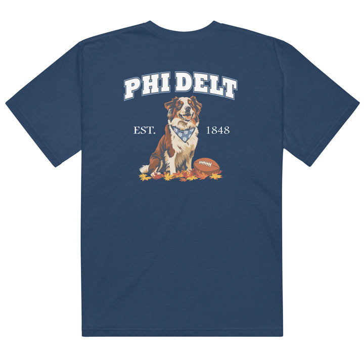 Drop 008: Phi Delt Fall Dog T-Shirt by Comfort Colors