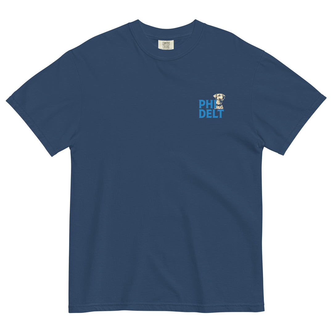 Drop 001: Phi Delt Fraternity Dawg T-Shirt by Comfort Colors