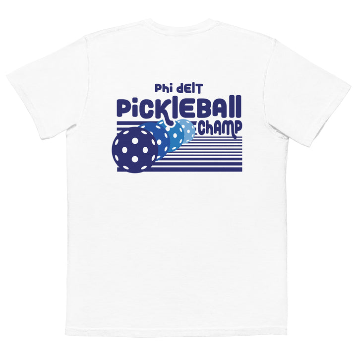 Drop 002: Phi Delt Pickleball Pocket T-Shirt by Comfort Colors