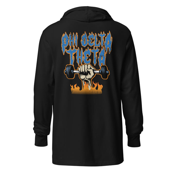 Phi Delt Athletic Department Hooded Long Sleeve T-Shirt