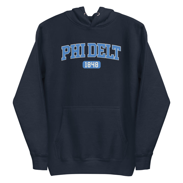 Phi Delt Collegiate Hoodie - Navy