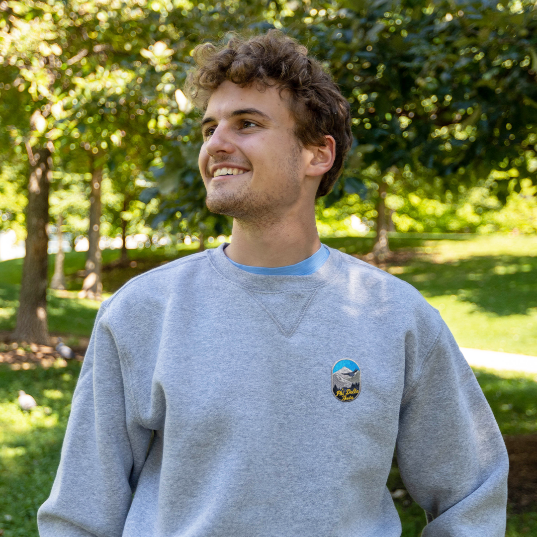 OUTDOORS COLLECTION: Phi Delta Theta Midweight Sweatshirt by Carhartt