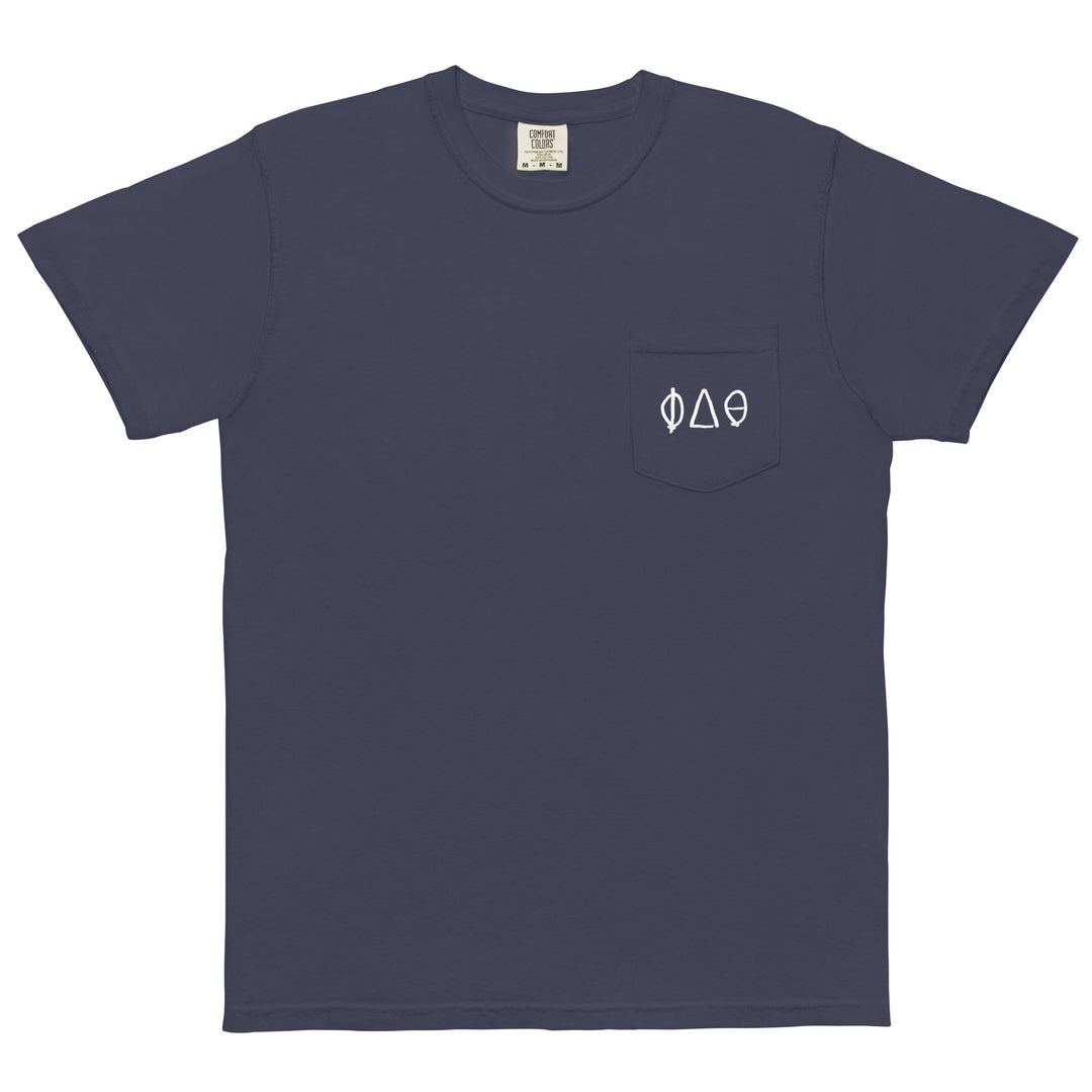 Phi Delt Recruitment Pocket Tee by Comfort Colors (2022) – Phi