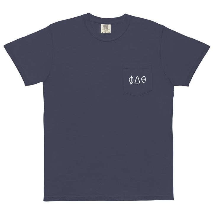 Phi Delt Recruitment Pocket Tee by Comfort Colors (2022)