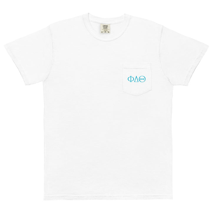 Phi Delt Summer Pocket Tee by Comfort Colors